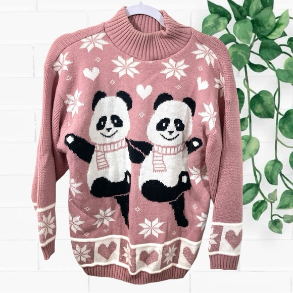 Sweaters - Vintage Panda Bear Sweater